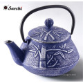 Pot de chá de ferro fundido japonês